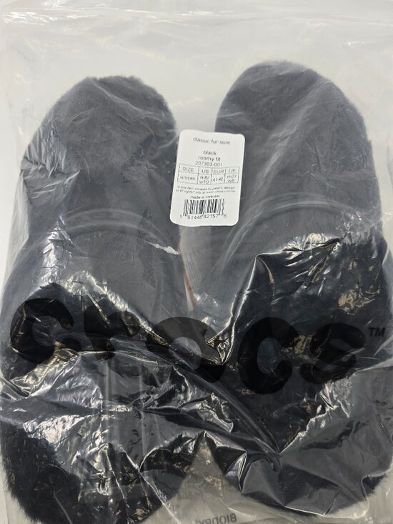 CROCS CLASSIC FUR SURE / BLACK / M8 W10 AND M5 W7 main image 10